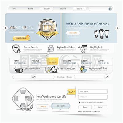 網(wǎng)頁(yè)界面設(shè)計(jì)素材與網(wǎng)絡(luò)技術(shù)開(kāi)發(fā) 打造卓越用戶體驗(yàn)的關(guān)鍵要素